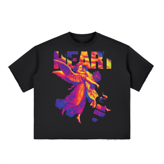 Love Inspo Archival, Boxy T-shirt, Heart