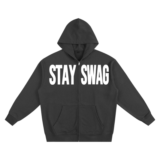 Love Inspo Culture, Zip up Hoodie, Stay swag