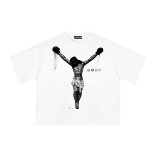 Boxy Shirt "Savior halftone"