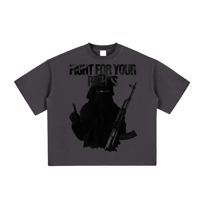 Love Inspo Culture, Boxy T-shirt, Fight for your rights