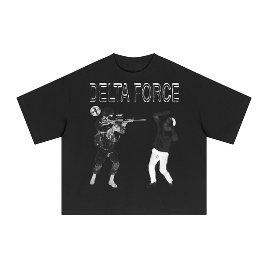 Boxy Shirt "Delta Force halftone"