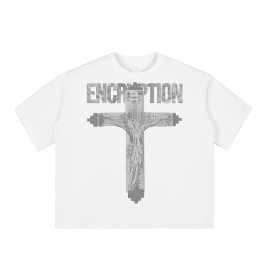 Love Inspo Archival, Boxy T-shirt, Encryption