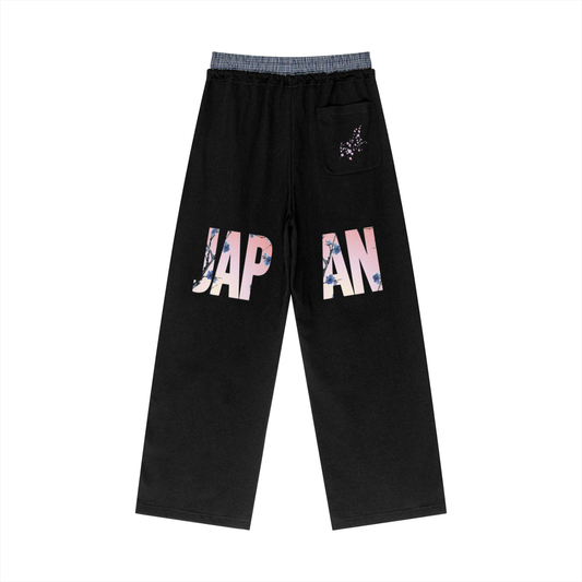Love Inspo Culture, Plaid waist Sweatpants, Japan