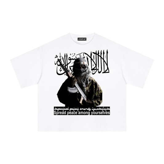 Boxy Shirt "Spread peace"