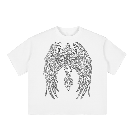 Love Inspo Archival, Boxy T-shirt, Crying cross